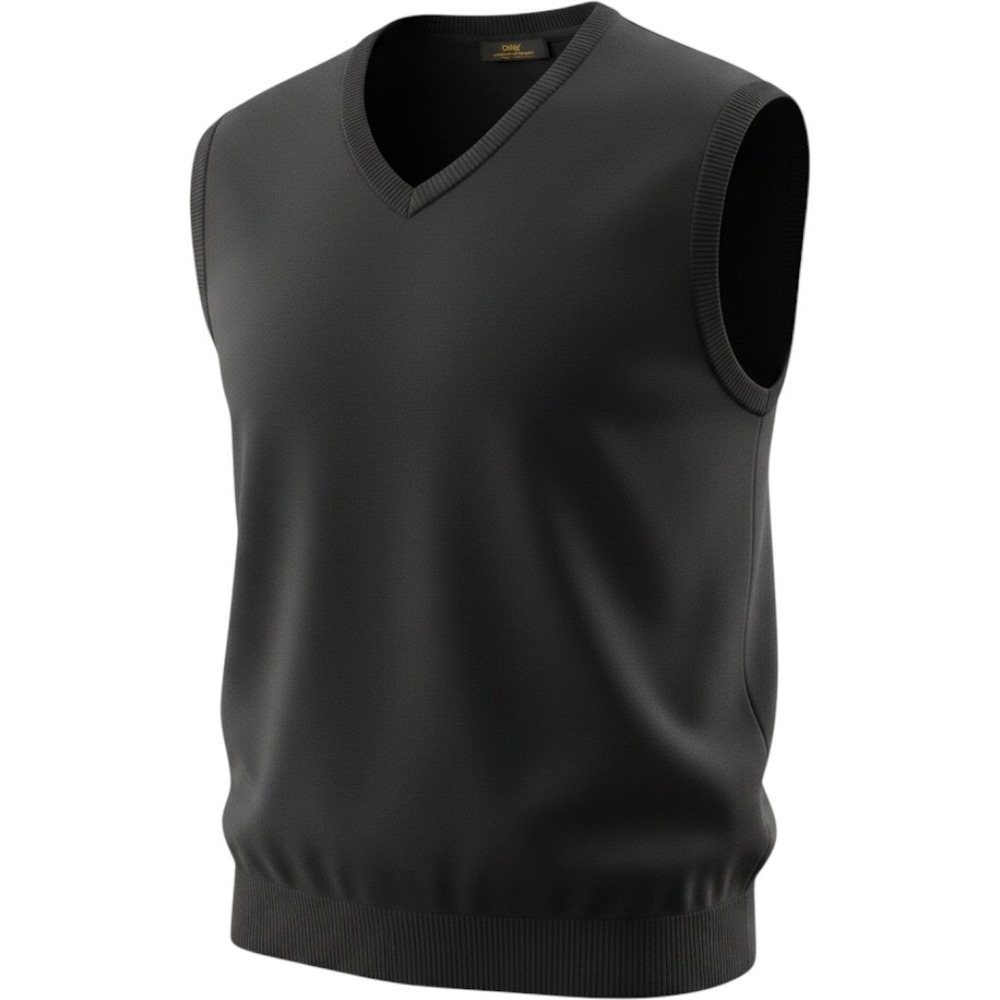 Brooks Brothers 346 Sleeveless VNeck Sweater Men Sz L Supima Cotton Workwear - Picture 1 of 6